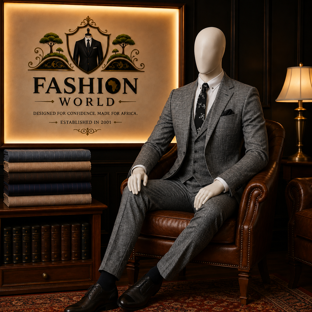 Classic Navy Bespoke Suit